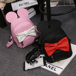 特價(jià)2016韓版新潮可愛卡通老鼠蝴蝶結(jié)包 時(shí)尚休閑小包斜挎單肩包