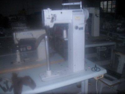 【全套二手箱包加工設備 高車 同步車 平車 雙針車 人字車 高頭柱車】價格,廠家,圖片,其他毛皮、制革機械,義烏市明達縫紉機商行-